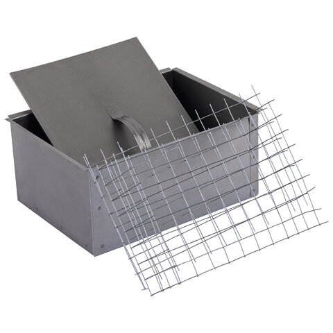 Коптильня двухъярусная металлическая, размер 350х260х160 мм, в гофрокоробе, 701730 - МСК «Форвард»