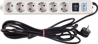 Сетевой фильтр ZIS Pilot S на 6 розеток 10 метров 16 233448 - МСК «Форвард»