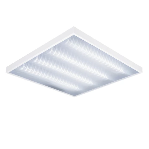 Светильник светодиодный потолочный АРМСТРОНГ ДЕЛЬТА, 595х595х55, 36 Вт, 4000 К, 3900 Лм, призма, DL78-08-41-PSP 235804