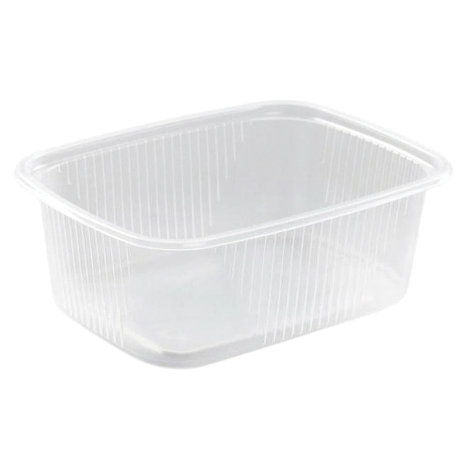 Одноразовый контейнер 200мл, КОМПЛЕКТ 100шт, БЕЗ КРЫШКИ, 108х82мм прозрачные, ПП, ЮПЛАСТ, шк398 ЮУПМ 607530