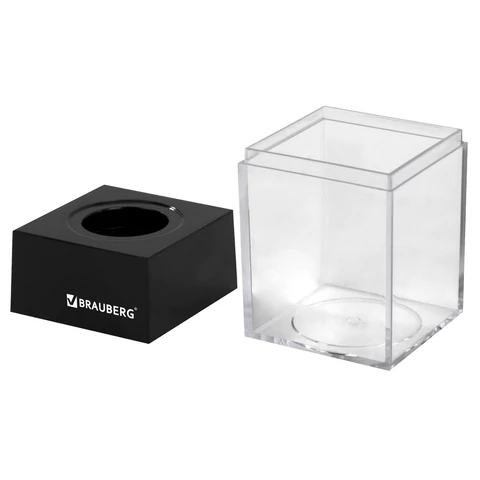 Скрепочница магнитная с 50 никелированными скрепками 28 мм, РОССИЯ, BRAUBERG, 271179 - МСК «Форвард»