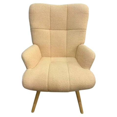 Кресло BRABIX "Soft LC-305", фактурная ткань букле (экомех), кремовое, 533146 - МСК «Форвард»