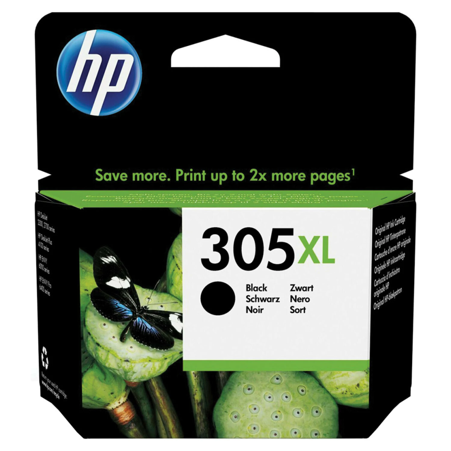 Картридж струйный HP (3YM62AE) DJ 2320/2720/4120, №305XL, черный, ориг., ресурс 240 стр 3YM62AE  363782 под заказ 8 дней