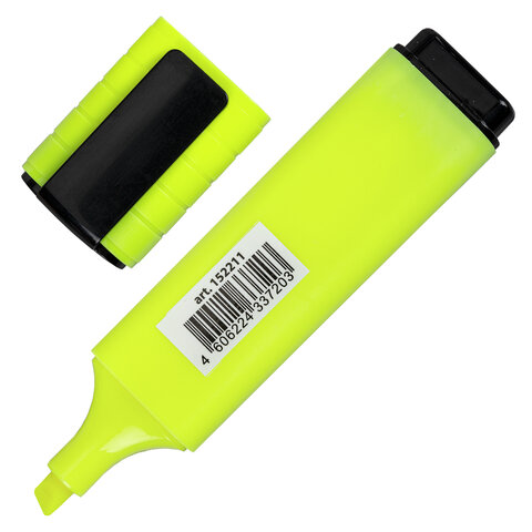 Текстовыделитель BRAUBERG "ORIGINAL NEON", ЖЕЛТЫЙ, линия письма 1-5 мм, 152211 - МСК «Форвард»