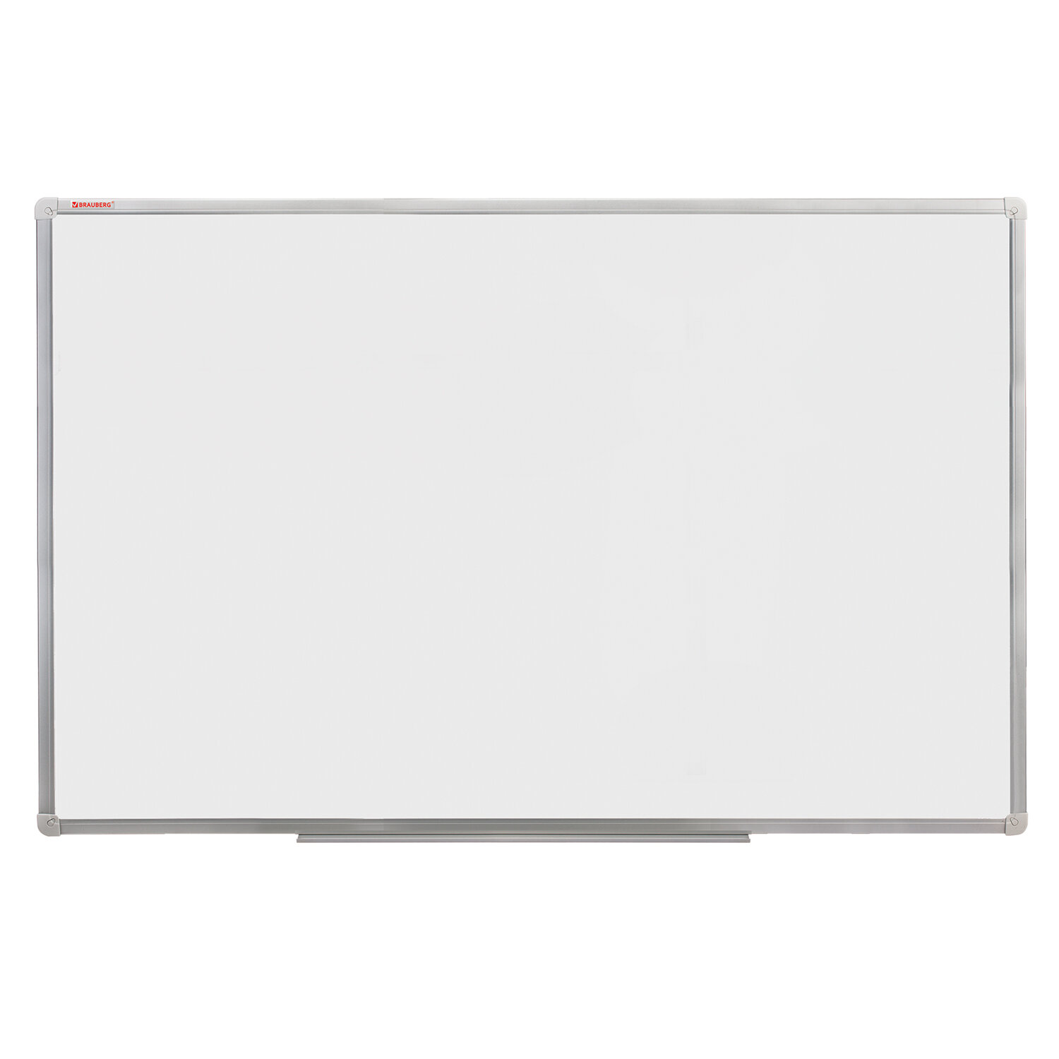 Доска магнитно-маркерная 100х180см, алюмин.рамка, ГАРАНТИЯ 10 ЛЕТ, РОССИЯ, BRAUBERG Стандарт, 235524