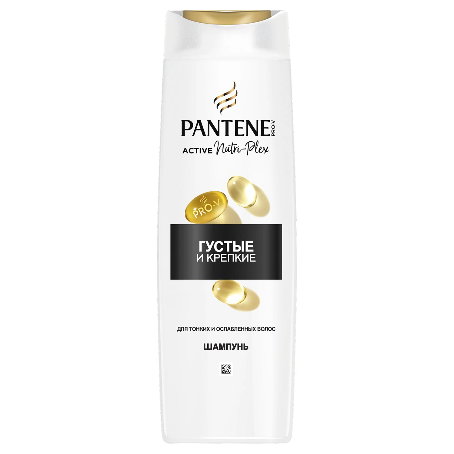 Шампунь 400мл PANTENE (Пантин) "Густые и крепкие", для тонких и ослабленных волос, PT-8147 603360