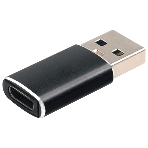 Переходник USB 3.1 AM/Type-C (F), CABLEXPERT 5 Гбит/с, QC3.0, металлический корпус, Pro, черный, A-USB3.1-AMCF 514211 - МСК «Форвард»