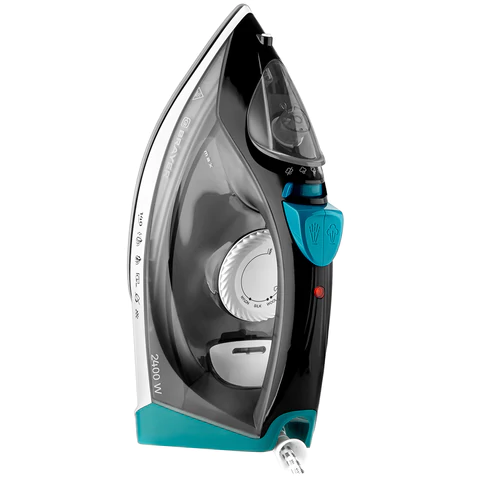 Утюг BRAYER BR4008, 2400 Вт, керамическое покрытие, автоотключение, самоочистка, антикапля, серый 456611 - МСК «Форвард»