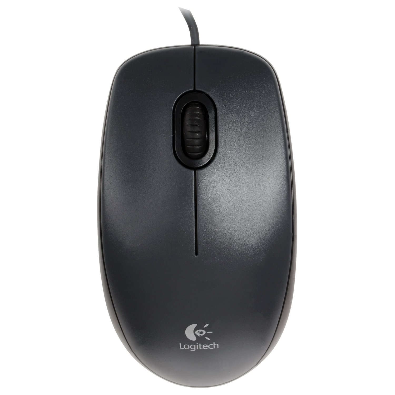 Мышь проводная LOGITECH M100, USB, 2 кн.+1 колесо-кн., оптическая, черно-серая,910-001604/910-005003 511454