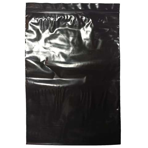 Пакеты ZIP-LOCK ОЧЕНЬ ПРОЧНЫЕ, комплект 100 шт., 200x300 мм, ПВД, 80 мкм, ЧЁРНЫЕ, BRAUBERG, 608931 - МСК «Форвард»
