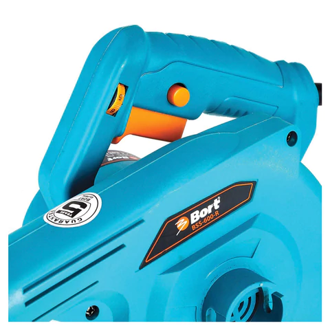 Воздуходувка, 600 Вт, производительность до 240 м3/час, регулировка скорости, функция пылесоса, BORT BSS-600-R, 98296815 670588 - МСК «Форвард»