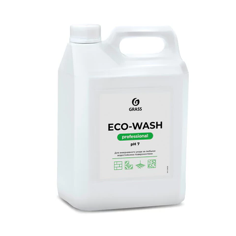 Средство моющее универсальное 5 кг, GRASS ECO-WASH, низкопенное, жидкое, 126030 608974 - МСК «Форвард»