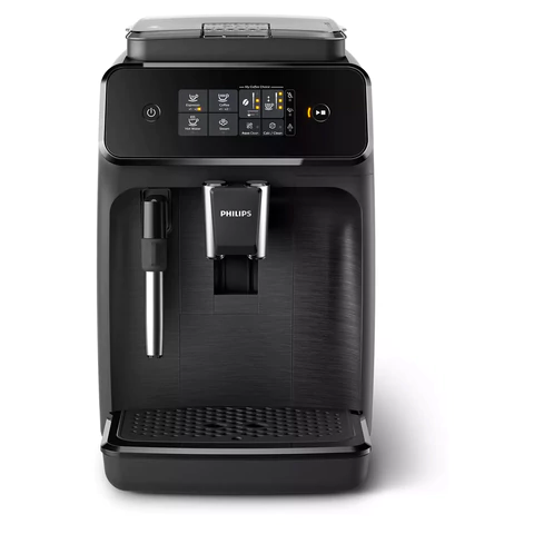 Кофемашина PHILIPS EP1220/00, 1500 Вт, объем 1,8 л, ручной капучинатор, черная 456951 - МСК «Форвард»