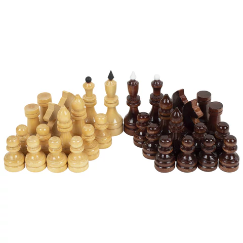 Шахматы турнирные, деревянные, лакированные, глянцевые, доска 40*40 см, ЗОЛОТАЯ СКАЗКА, 665363 - МСК «Форвард»