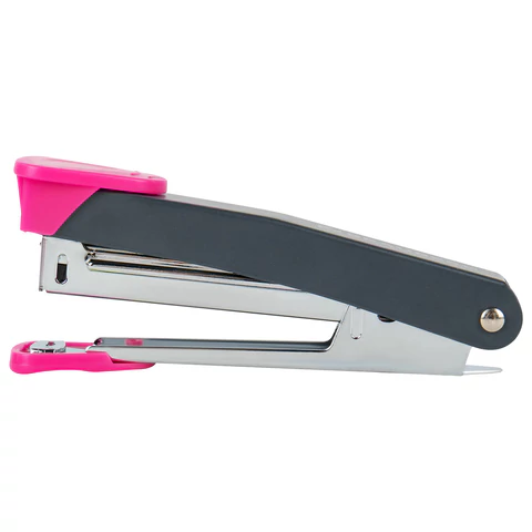 Степлер №10 металлический BRAUBERG "UNIVERSAL GT", до 16 листов,с антистеплером, красный, 272751 - МСК «Форвард»