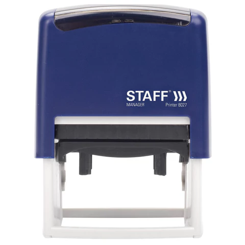 Штамп самонаборный 8-строчный STAFF, оттиск 60х40 мм, "Printer 8027", КАССЫ В КОМПЛЕКТЕ, 237430 - МСК «Форвард»