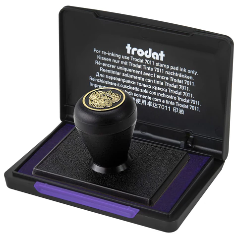 Штемпельная подушка TRODAT 9051 90х50 мм, ФИОЛЕТОВАЯ, 191021 238395 - МСК «Форвард»