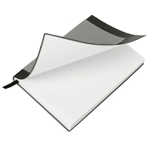 Ежедневник в наборе с ручкой А5, 144x210 мм, BRAUBERG "Style" под кожу, 160 листов, черный, 116860 - МСК «Форвард»