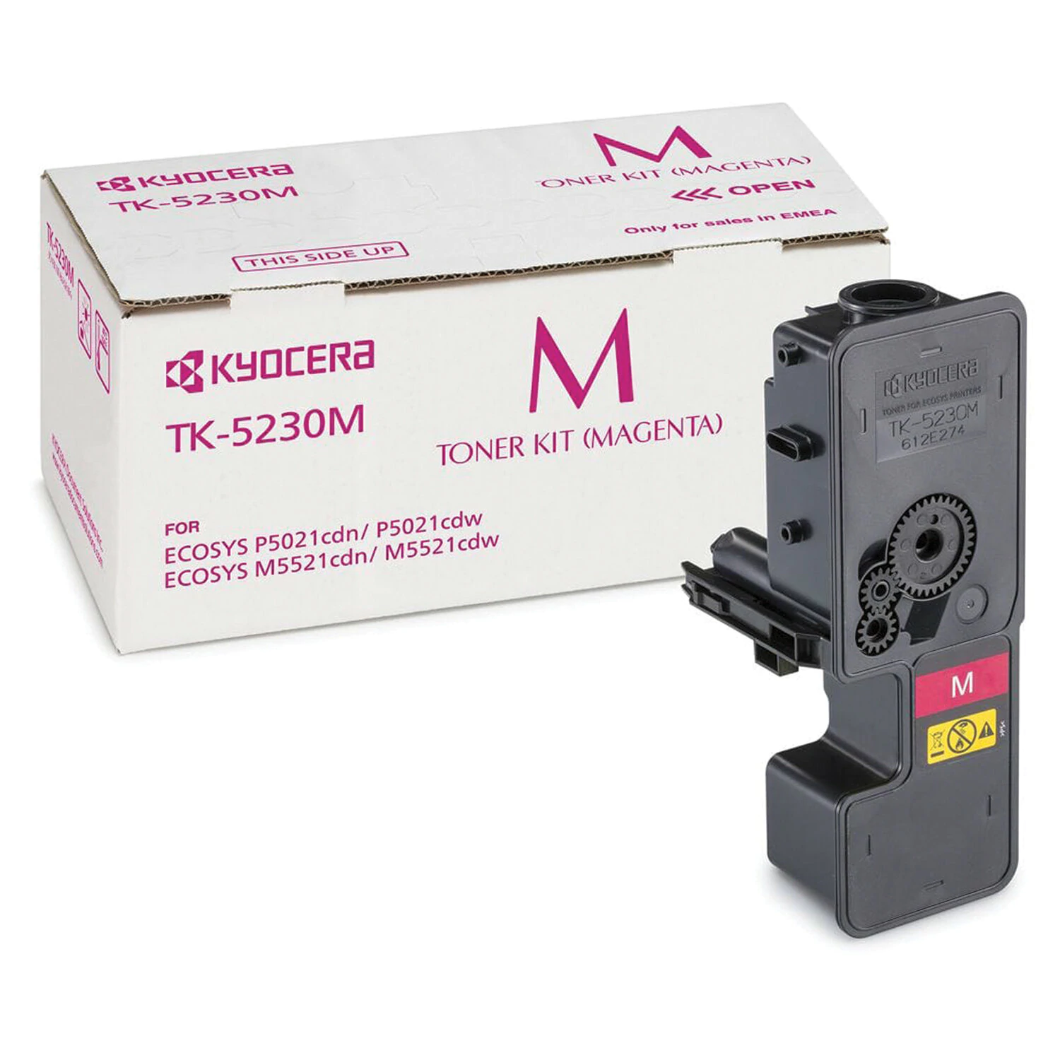 Тонер-картридж KYOCERA (TK-5230M)  ECOSYS P5021cdn/cdw/M5521cdn/cdw пурпурный, ресурс 2200стр, ориг. 320856 под заказ 8 дней