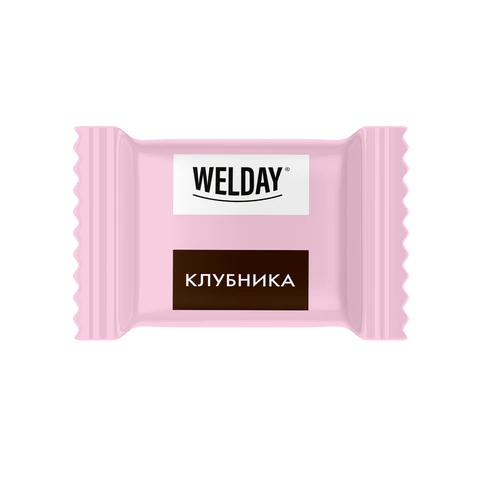 Шоколад порционный WELDAY (ВЭЛДЭЙ), ассорти 6 вкусов, 810 г (54 плитки по 15 г), пакет, 622409 - МСК «Форвард»