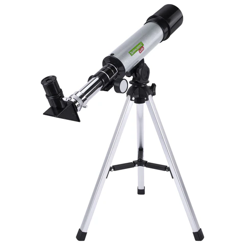 Телескоп рефрактор астрономический настольный, увеличение 90х, объектив 50 мм, фокус 360 мм, видоискатель, 50360, BRAUBERG KIDS, 391396 - МСК «Форвард»