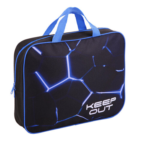 Папка на молнии с ручками А4, мешок для обуви 42х33 см, пенал 20х10 см, "Digital lava", НАБОР BRAUBERG, 272102 - МСК «Форвард»