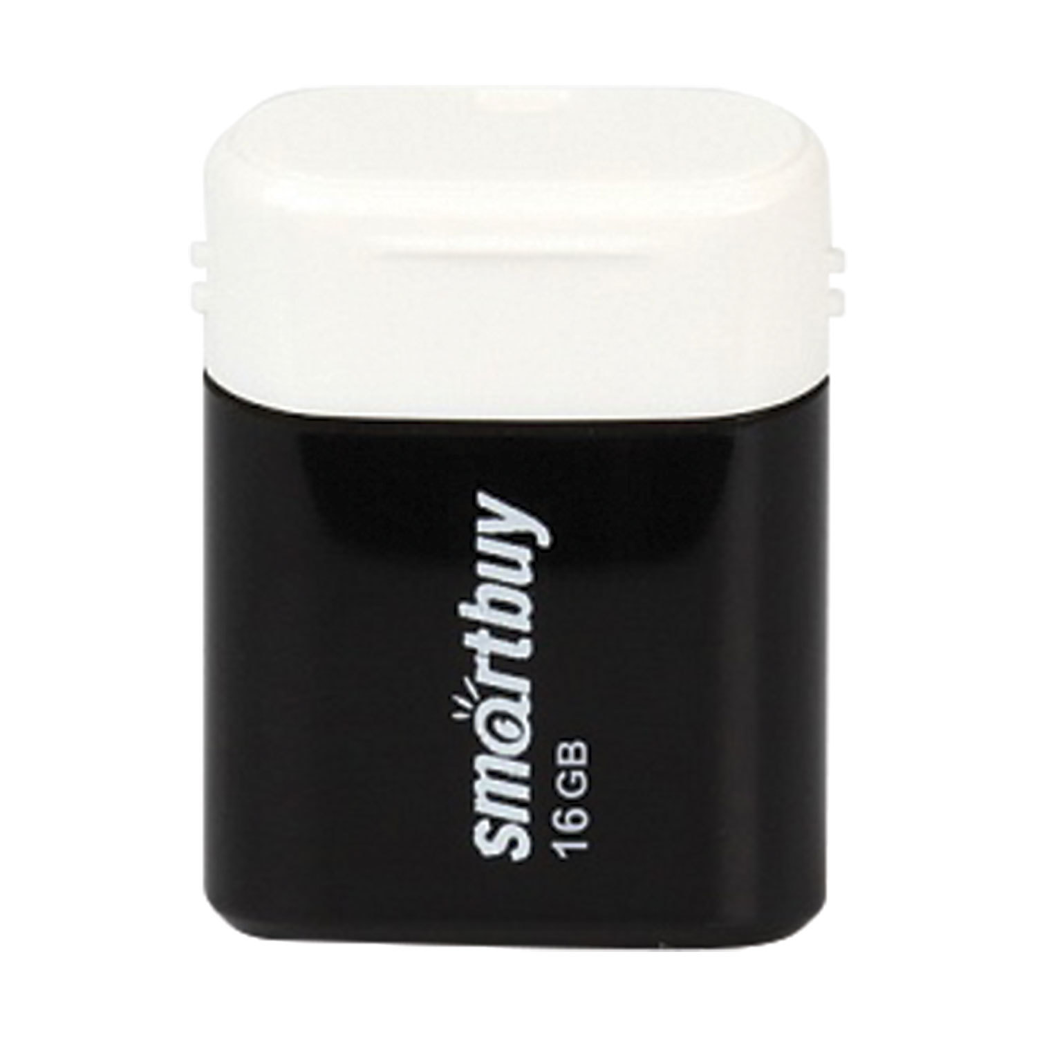 Флеш-диск 16GB SMARTBUY Lara USB 2.0, черный, SB16GBLARA-K 512797