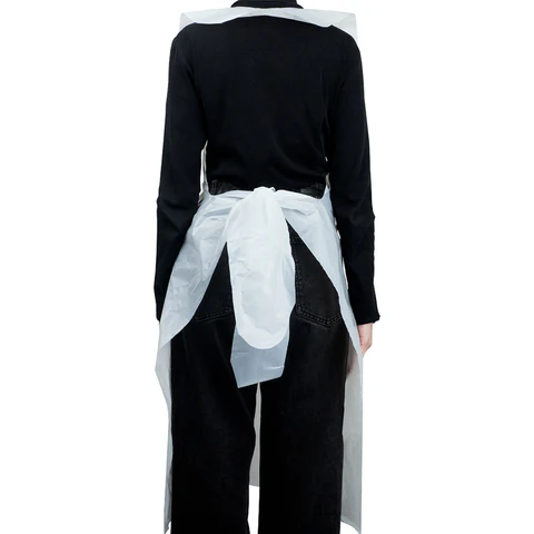 Фартуки полиэтиленовые, КОМПЛЕКТ 100 шт., одноразовые, ЭКСТРА, 81х125 см, 15 мкм, ELEGREEN, ФКб-Пэ81/125Эк 611039 - МСК «Форвард»