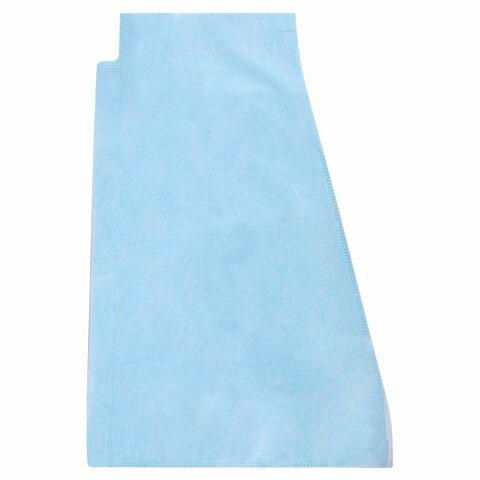 Бахилы стерильные из спанбонда высокие с завязками, 25 г/м2, одна пара в индивидуальной упаковке 631209 - МСК «Форвард»