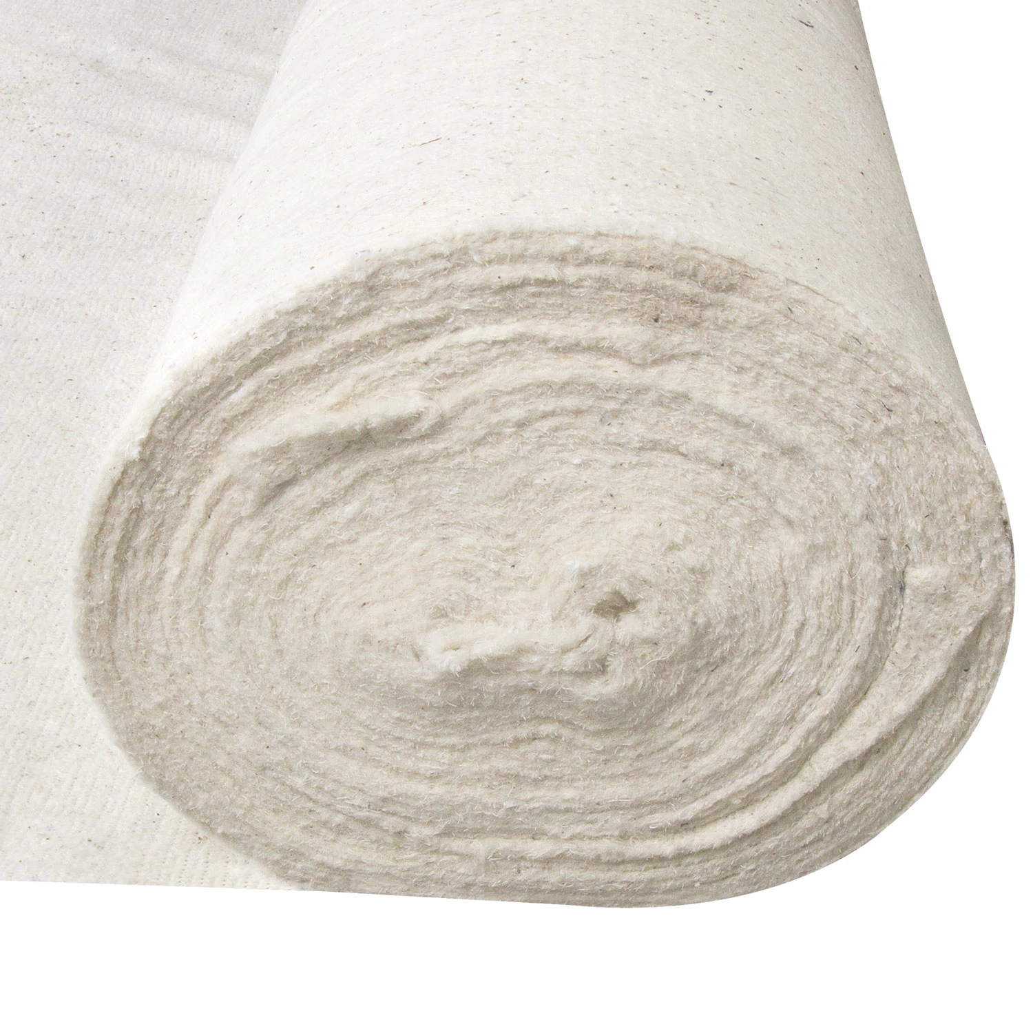 Полотно ХПП холстопрошивное Узбекистан, светлое, 1,5х50м, 150(±10)г/м2, шаг 2,5мм, LAIMA, 607525