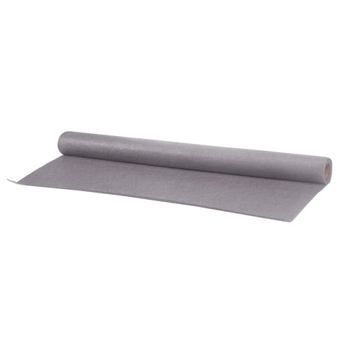 Цветной фетр МЯГКИЙ 500*700мм, 2мм, плотность 170 г/м, рулон, серый, ОСТРОВ СОКРОВИЩ, 660637