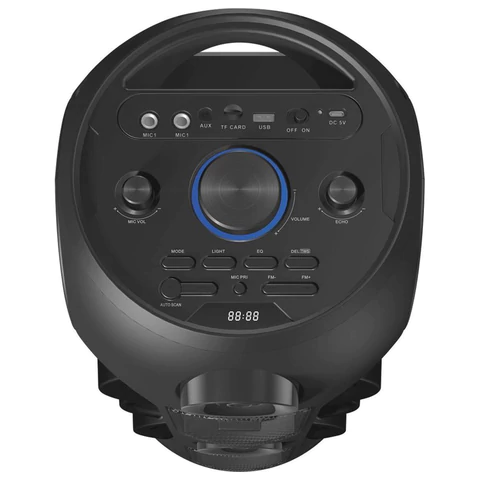 Колонка портативная DEFENDER G78, 2.0, 70 Вт, Bluetooth, FM-тюнер, microSD, чёрная, 65178 513677 - МСК «Форвард»