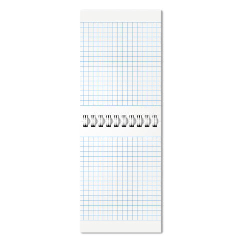 Блокнот МАЛЫЙ ФОРМАТ А7, 75х105 мм, 40 л., гребень, клетка, кросс-серия "PASTEL", BRAUBERG, 117014 - МСК «Форвард»