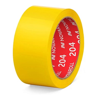 Клейкая лента Nova Roll 48мм*66м  43мкм желтая 204 0120-438Х