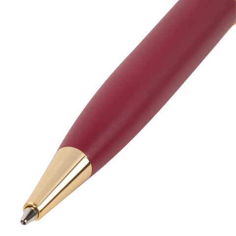 Ручка подарочная шариковая GALANT "Rossi", корпус красный, детали золото, узел 0,7 мм, линия письма 0,5 мм, синяя, 144172 - МСК «Форвард»
