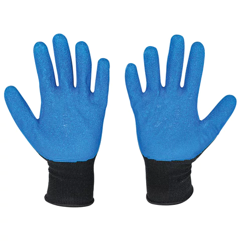 Перчатки нейлоновые SCAFFA "Grip", текстурированное латексное покрытие (облив), размер 8, M (средний), 00-00015294 701643 - МСК «Форвард»