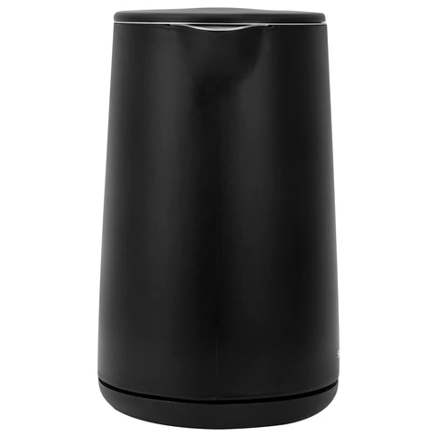 Чайник электрический с двойными стенками SONNEN KT-8719B, 1,5 л, 2200 Вт, черный, 454692 - МСК «Форвард»