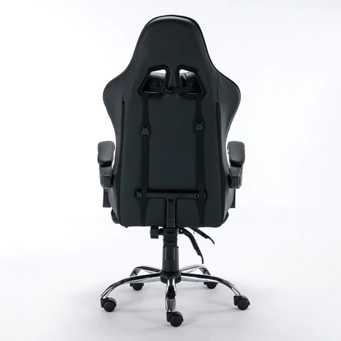 Кресло компьютерное BRABIX "Dexter GM-135", подножка, две подушки, экокожа, черное, 532800 - МСК «Форвард»