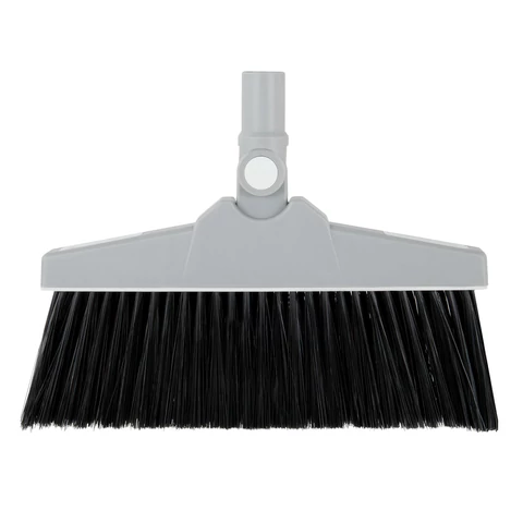 Совок для мусора + щётка на телескопических рукоятках 59-93 см, бело-серый, LAIMA, 608952 - МСК «Форвард»