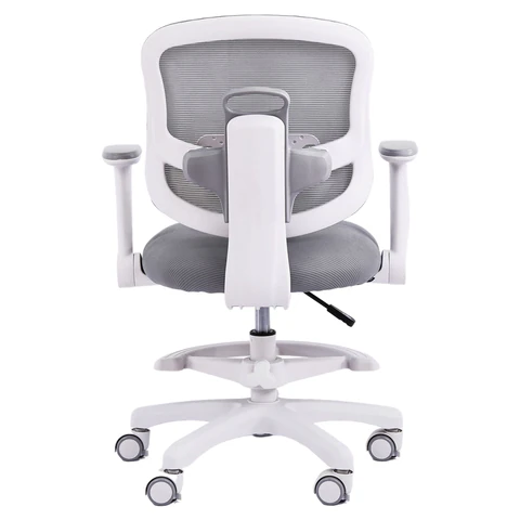 Кресло детское с подставкой для ног BRABIX KIDS "MG-215", сетка/ткань TW, серое, 533313 под заказ 8 дней - МСК «Форвард»