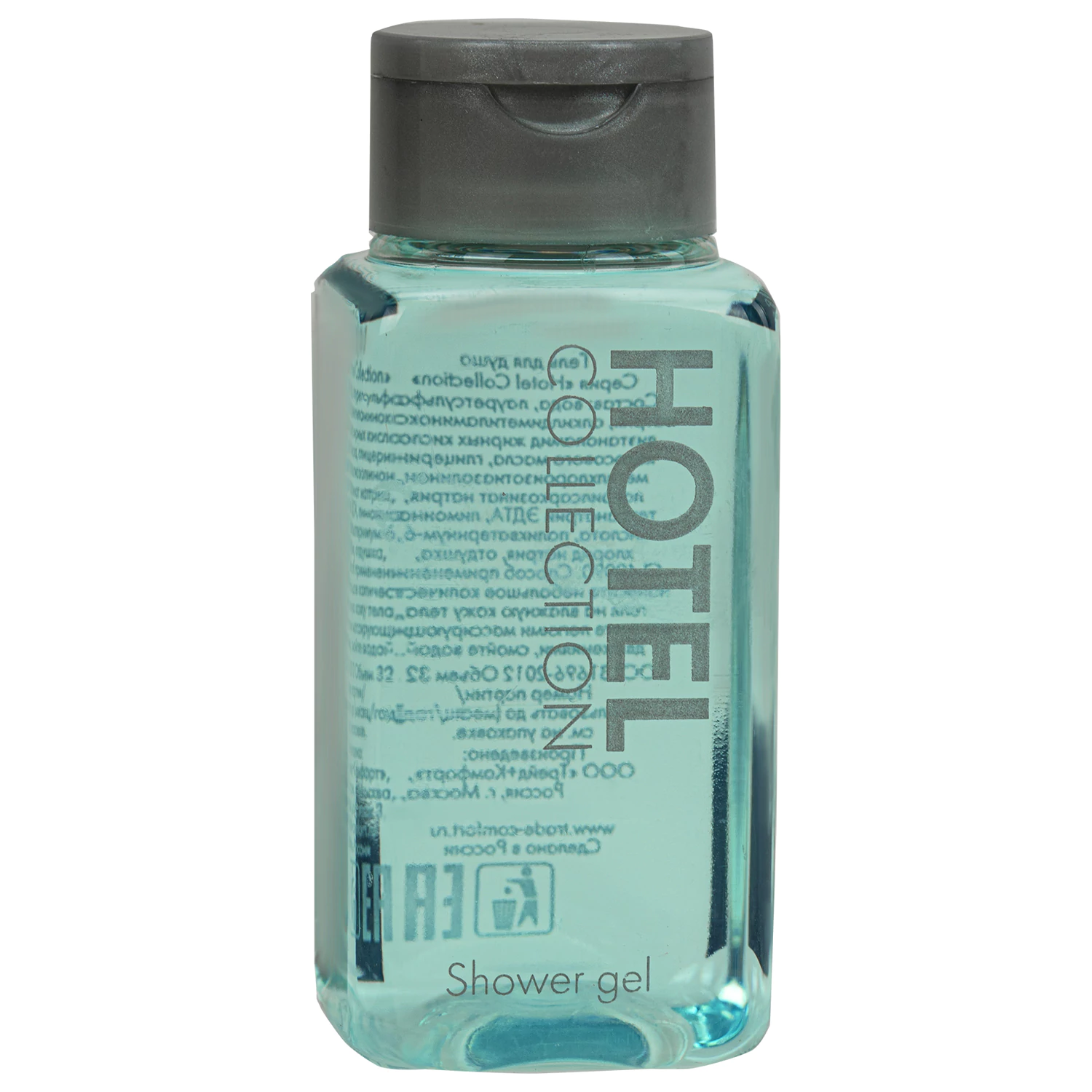 Гель для душа одноразовый 32 мл, КОМПЛЕКТ 200шт, HOTEL COLLECTION, флакон, 2000304 608044