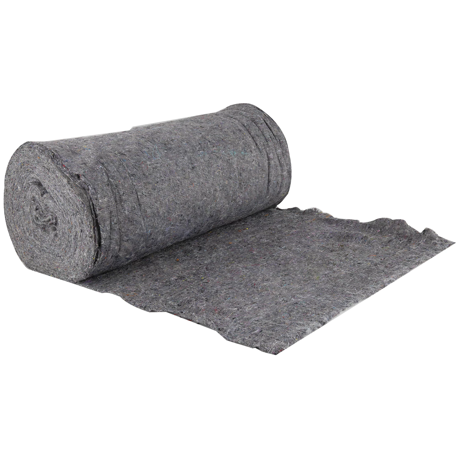 Полотно ХПП холстопрошивное ПЛОТНОЕ серое, 0,75х50м, 180(±10)г/м2, шаг 2,5мм, LAIMA Стандарт, 605541