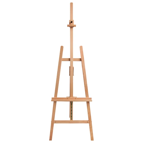 Мольберт напольный BRAUBERG ART CLASSIC, бук, угол 60°, 63х174(231)х68см, высота холста 126см,190652 - МСК «Форвард»
