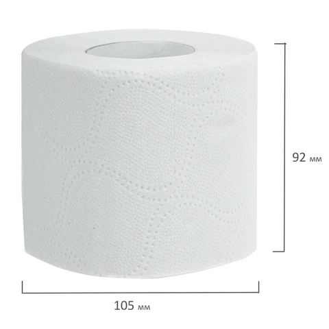 Бумага туалетная быт., спайка 24шт.,2-х слойная,(24х17,5м),VEIRO Classic, белая, 5с224, 127072 - МСК «Форвард»