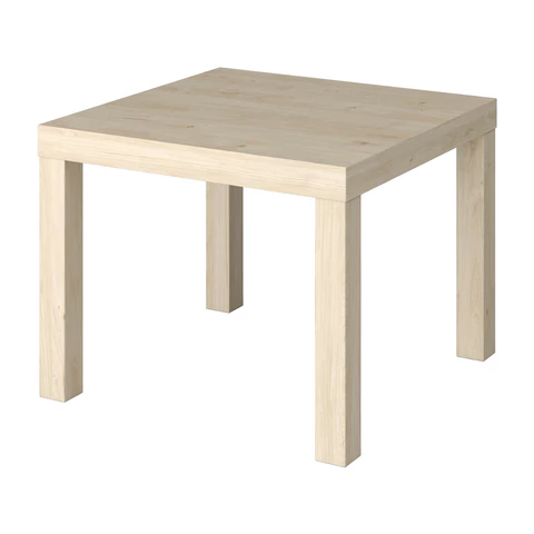 Стол журнальный "Лайк" аналог IKEA (550х550х440 мм), дуб светлый 641922 минпромторг под заказ 8 дней - МСК «Форвард»