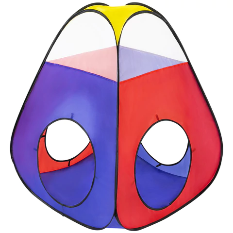 Детская игровая палатка-лабиринт с 2 тоннелями и кубом, 4 в 1, в сумке, BRAUBERG KIDS, 665171 - МСК «Форвард»