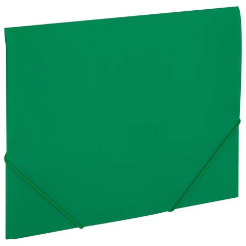 Папка на резинках А4 BRAUBERG PIXEL, темно-зеленая, до 300 листов, 0,5 мм, 273040 - МСК «Форвард»