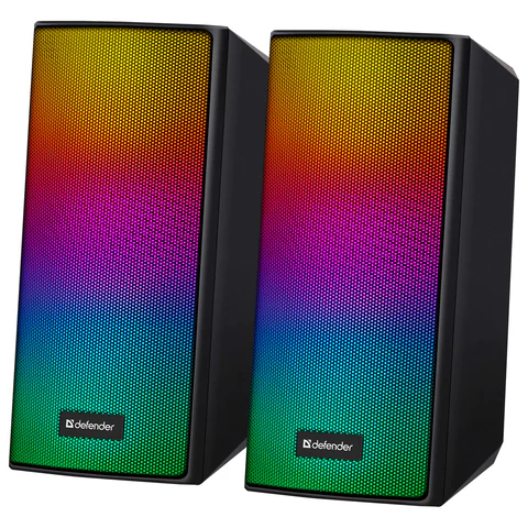 Колонки компьютерные DEFENDER SPITFIRE 2.0, 6 Вт, Bluetooth, питание от USB, 65047 514046 - МСК «Форвард»