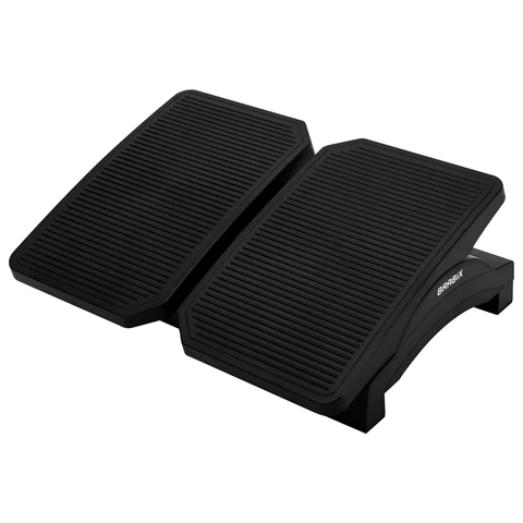 Подставка для ног BRABIX Ultra 4 43х32 см, регулировка угла наклона, 2 платформы, 533039 - МСК «Форвард»