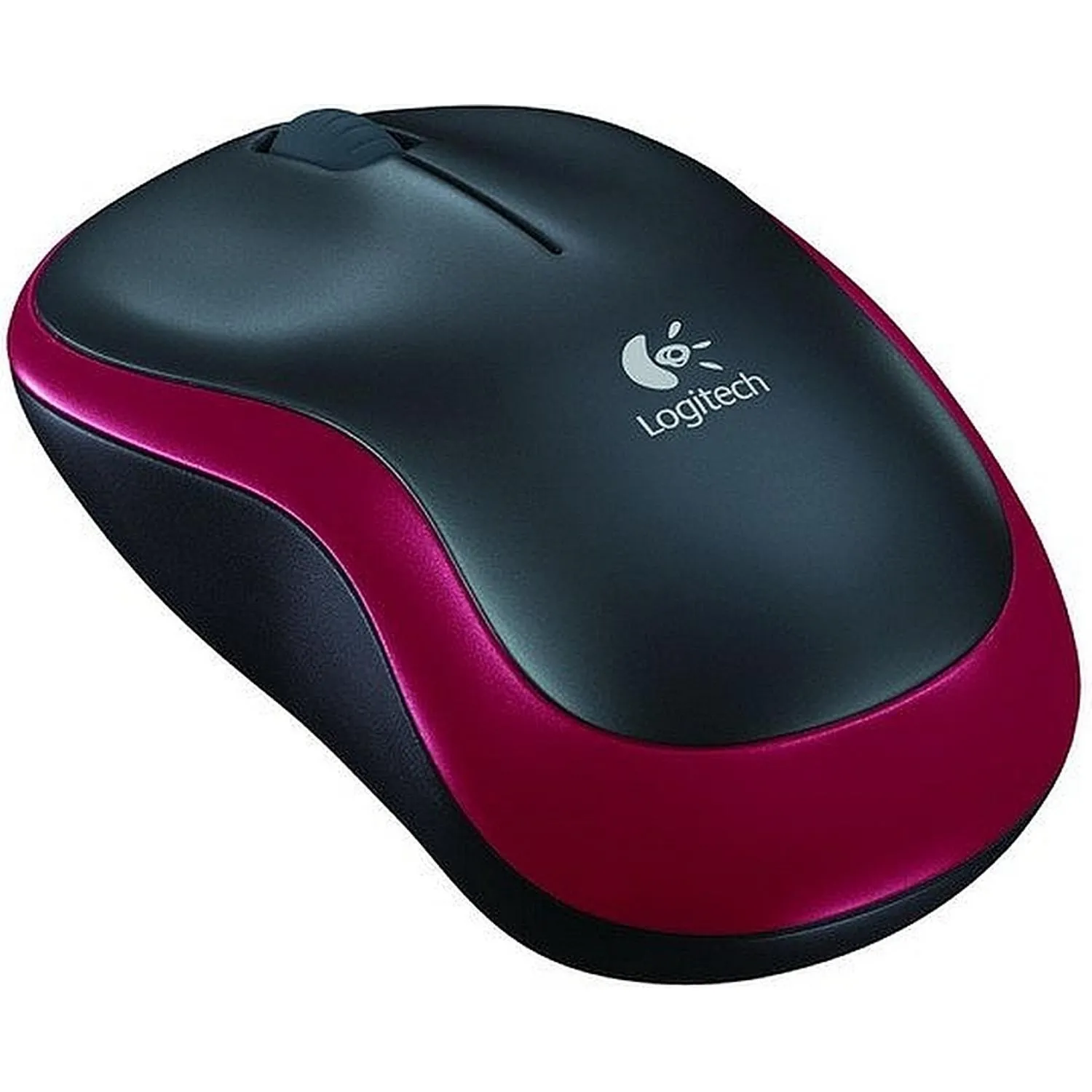 Мышь беспроводная Logitech Wireless Mouse M185 красная 1колесо + 3 кнопки 910-002240/910-002633 1594552